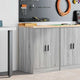Vidaxx Garagenschrank 60x51x85 cm massives Kiefernholz grau Sonoma