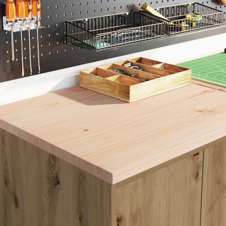Vidaxx Garagenschrank 60x51x85 cm massives Kiefernholz Artisan Eiche gefärbt