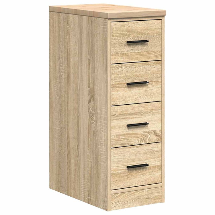 Vidaxx Garagenschrank 30x51x85 cm massives Kiefernholz Sonoma-Eiche farbig