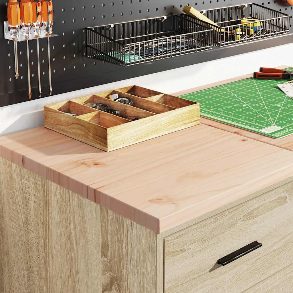 Vidaxx Garagenschrank 40x51x85 cm massives Kiefernholz Sonoma-Eiche farbig