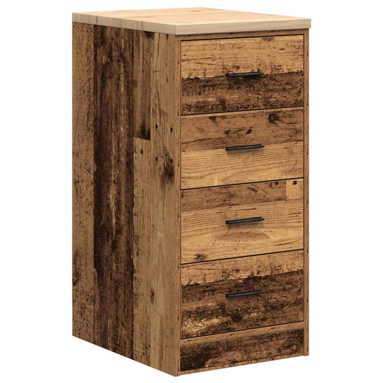 Vidaxx Garagenschrank 40x51x85 cm massives Kiefernholz Altholz