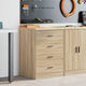 Vidaxx Garagenschrank 60x51x85 cm massives Kiefernholz Sonoma-Eiche farbig