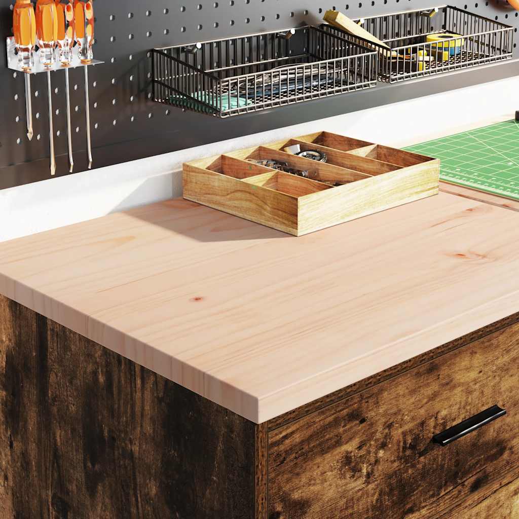Vidaxx Garagenschrank 60x51x85 cm massives Kiefernholz, geräucherte Eiche