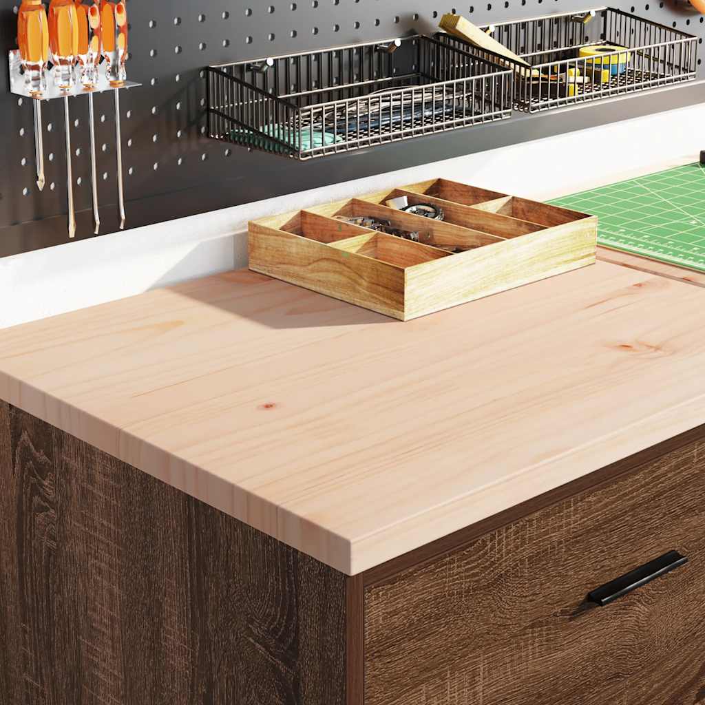 Vidaxx Garagenschrank 60x51x85 cm massives Kiefernholz, braune Eiche