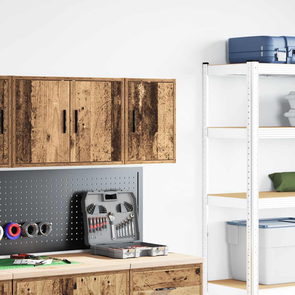 Vidaxx Garagen-Hängeschrank verarbeitetes Holz Altholz