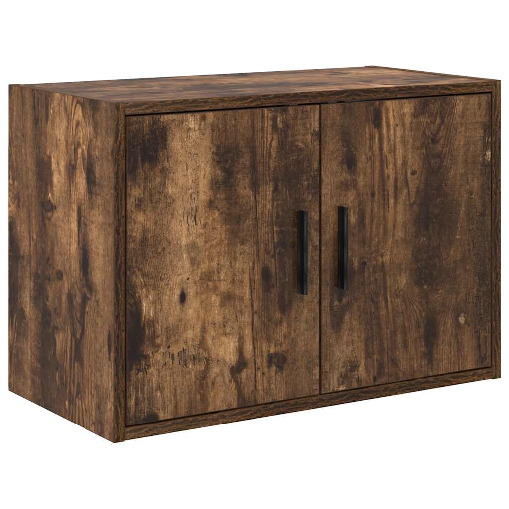 Vidaxx Garagen-Wandschrank aus Holz, geräucherte Eiche