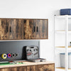 Vidaxx Garagen-Wandschrank aus Holz, geräucherte Eiche