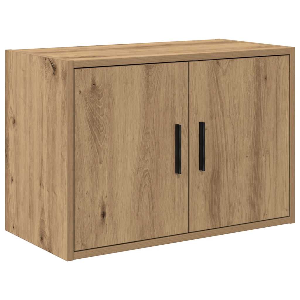 VidaXL Garagen-Wandschrank aus handgefertigtem Holz, handwerkliche Eiche