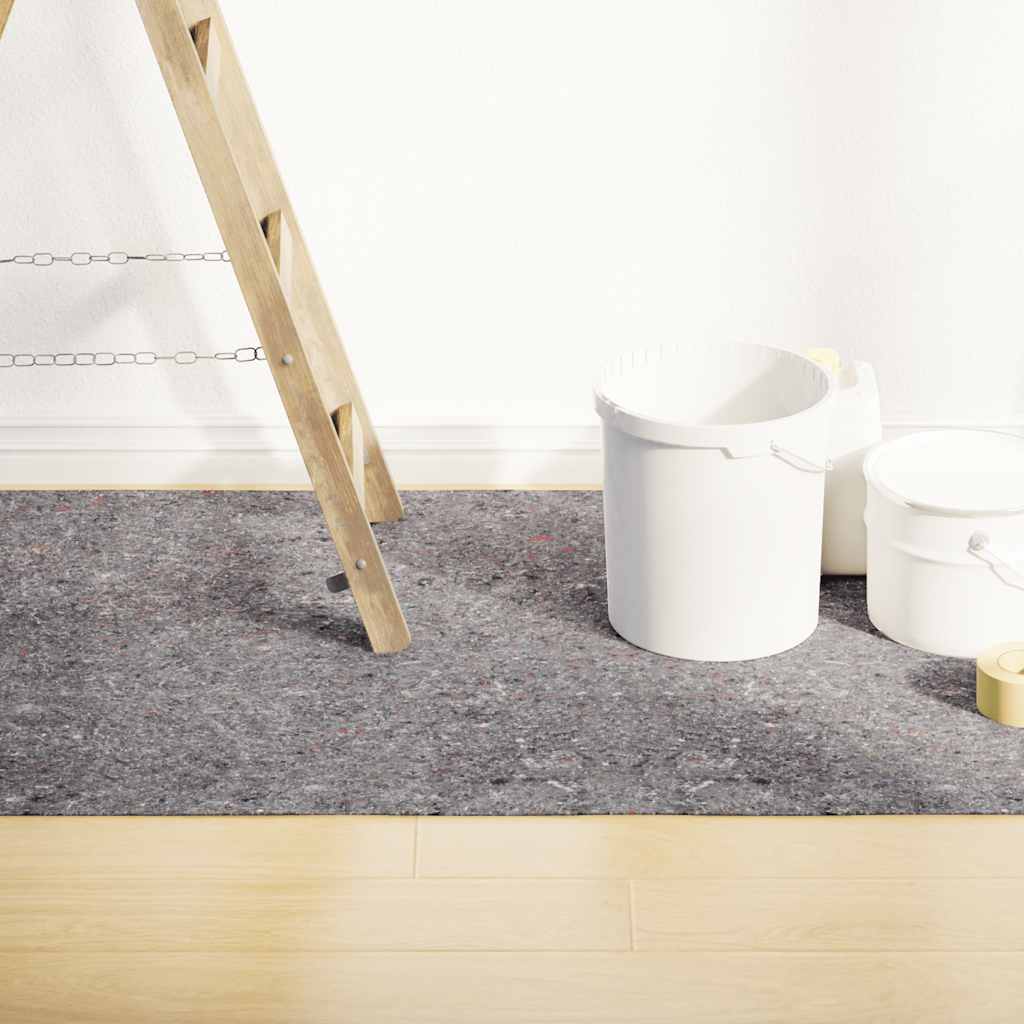 Vidaxx Malervlies Antirutsch 10 m 220 g m² grau
