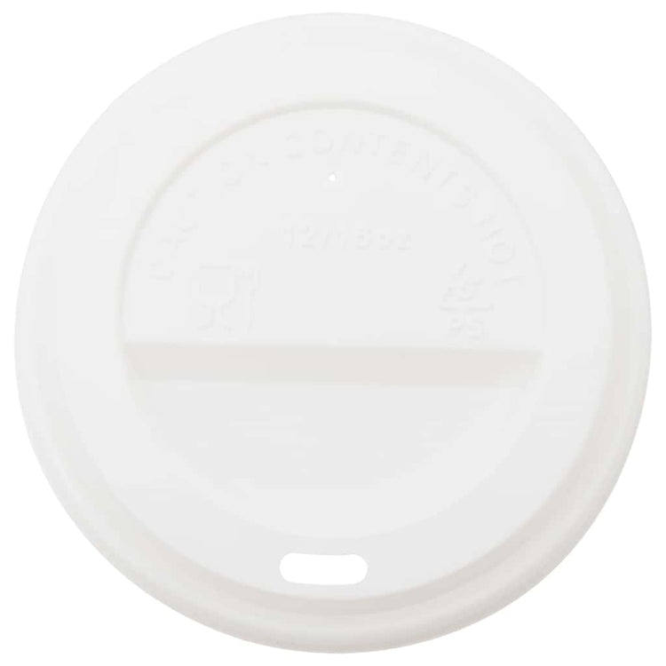 VidaXL Papierkaffeetassen mit Deckel 1000 Stück 16oz 400 ml