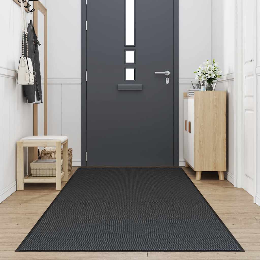 Vidaxx Fußmatte 115x500 cm schwarz