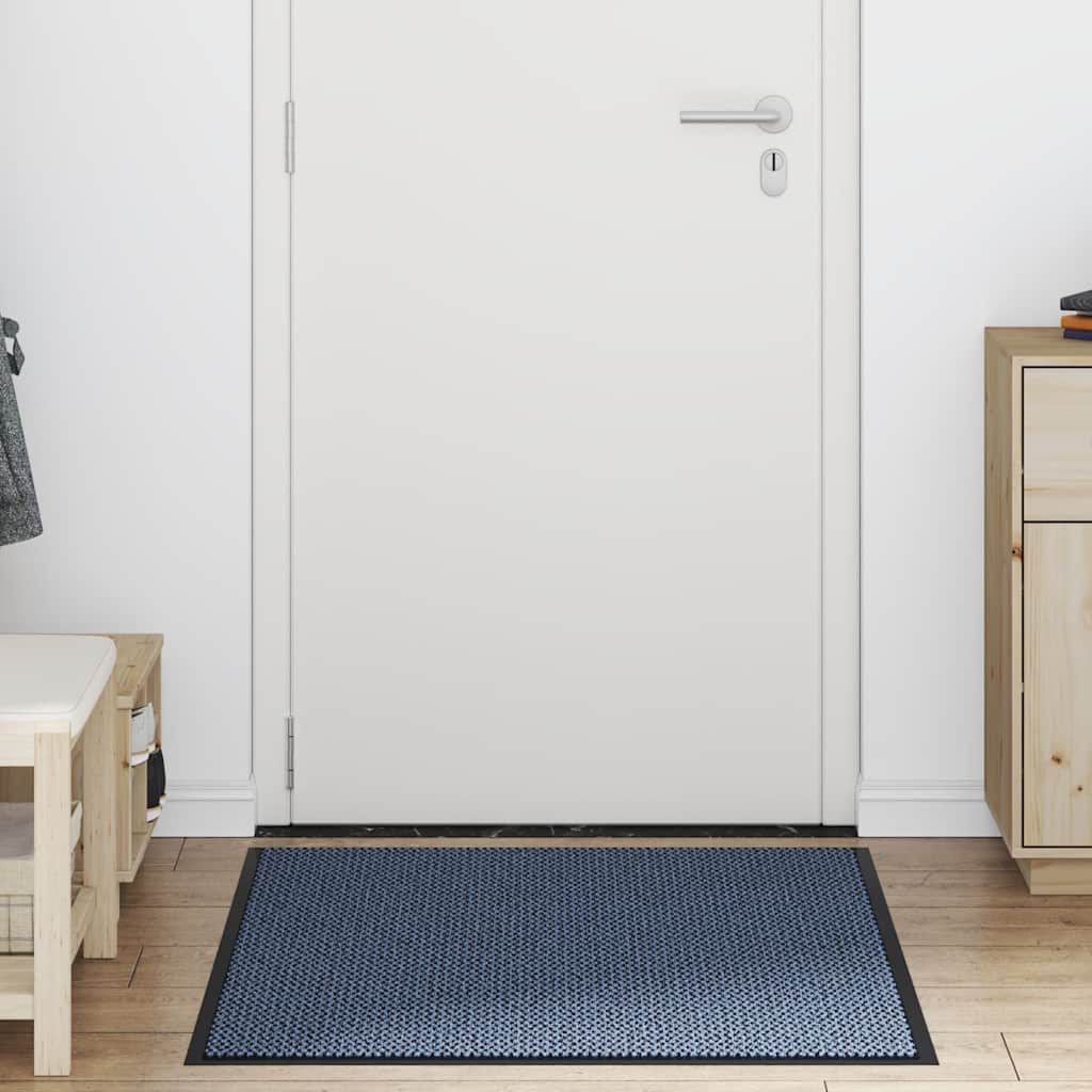 Vidaxx Fußmatte 90x120 cm blau