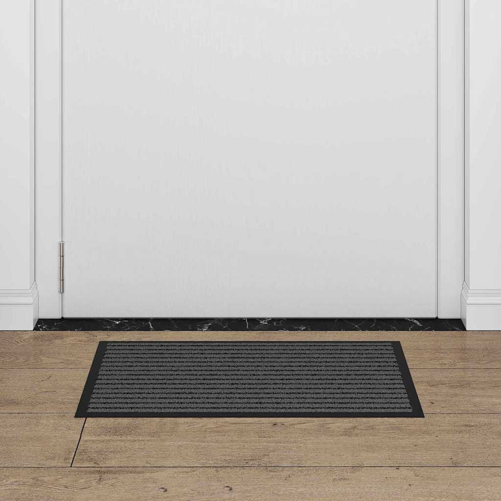 Vidaxx Fußmatte schwarz 40 x 60 cm Polypropylen