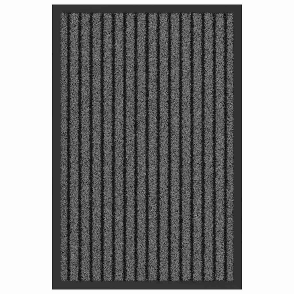 Vidaxx Fußmatte schwarz 40 x 60 cm Polypropylen