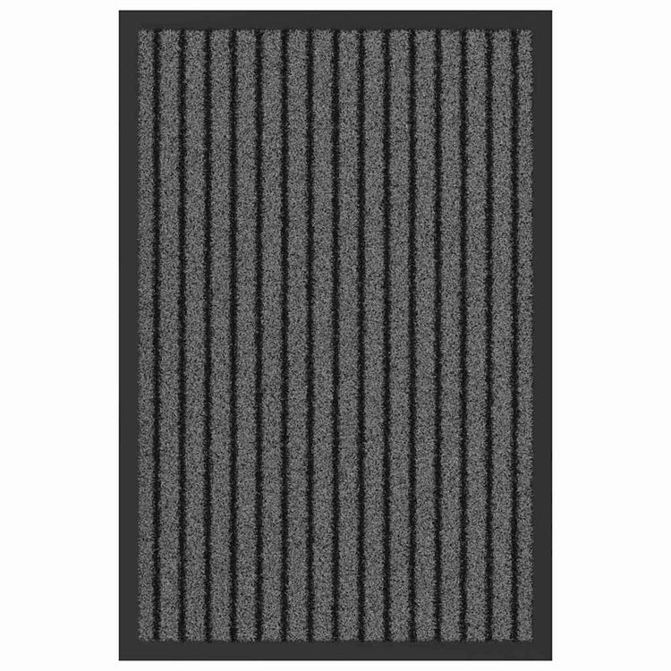 Vidaxx Fußmatte schwarz 40 x 60 cm Polypropylen