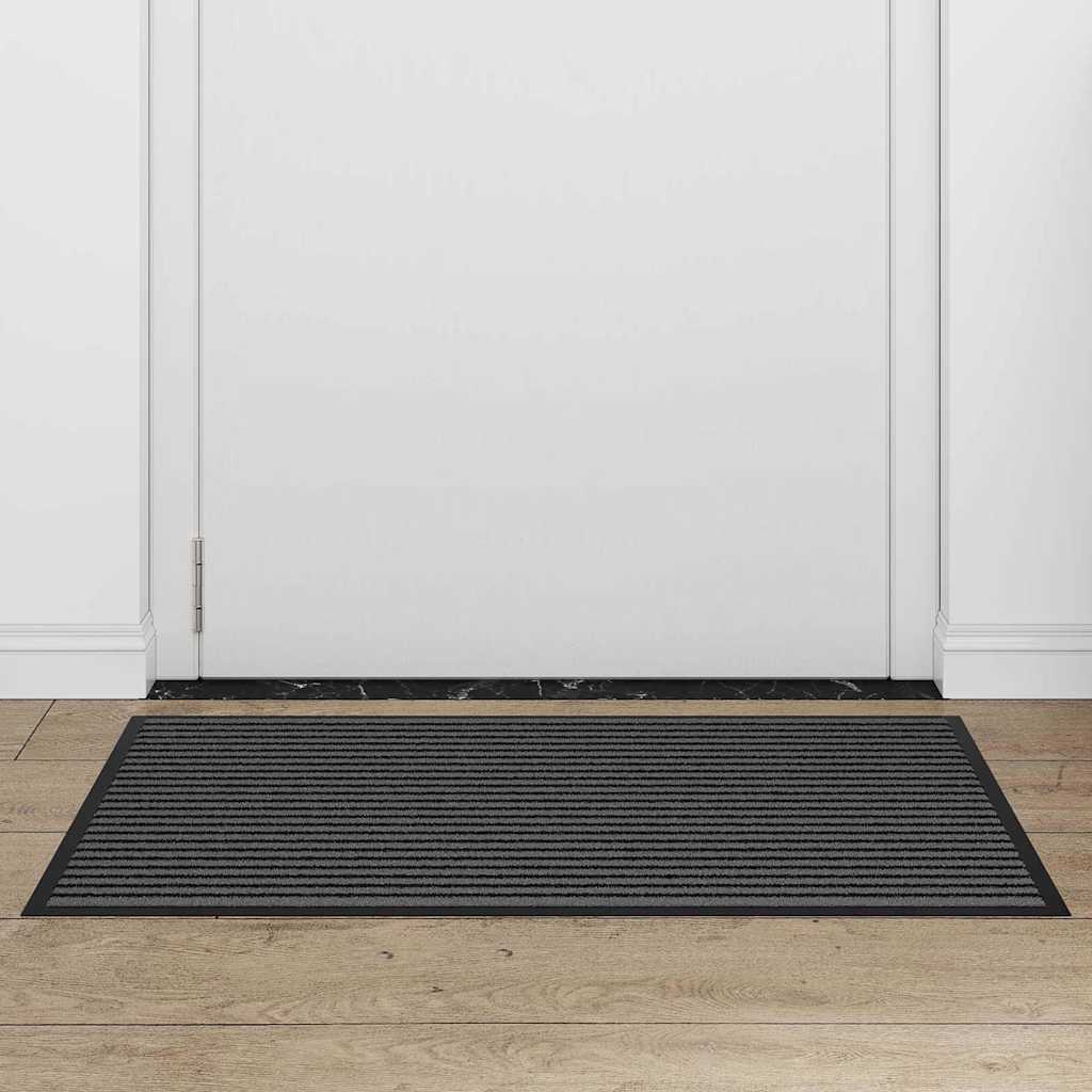 Vidaxx Fußmatte schwarz 60 x 90 cm Polypropylen