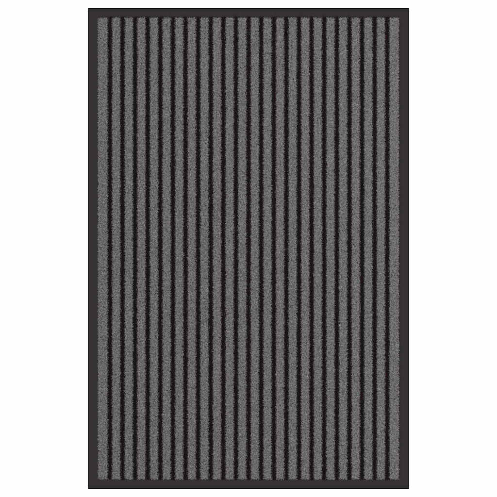 Vidaxx Fußmatte schwarz 60 x 90 cm Polypropylen