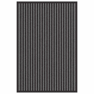 Vidaxx Fußmatte schwarz 60 x 90 cm Polypropylen