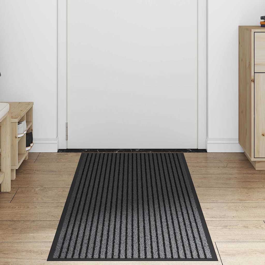 Vidaxx Fußmatte schwarz 60 x 180 cm Polypropylen