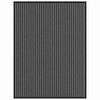Vidaxx Fußmatte schwarz 80 x 120 cm Polypropylen