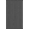 Vidaxl-Deurmat 90x150 cm, 90x150 cm groß, schwarz und grau