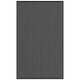 Vidaxl-Deurmat 90x150 cm, 90x150 cm groß, schwarz und grau