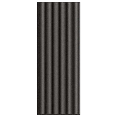 Vidaxx Fußmatte 115x300 cm gestreift schwarz und grau
