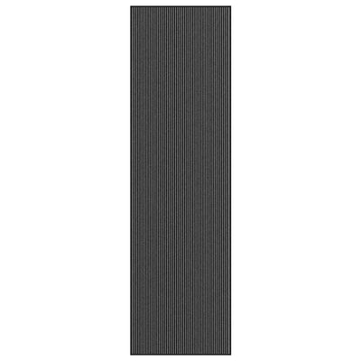 Vidaxx Fußmatte 115x400 cm gestreift 115x400 cm schwarz und grau