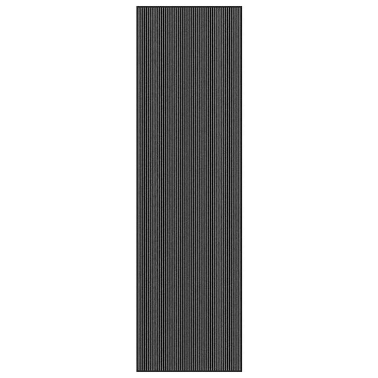 Vidaxx Fußmatte 115x400 cm gestreift 115x400 cm schwarz und grau