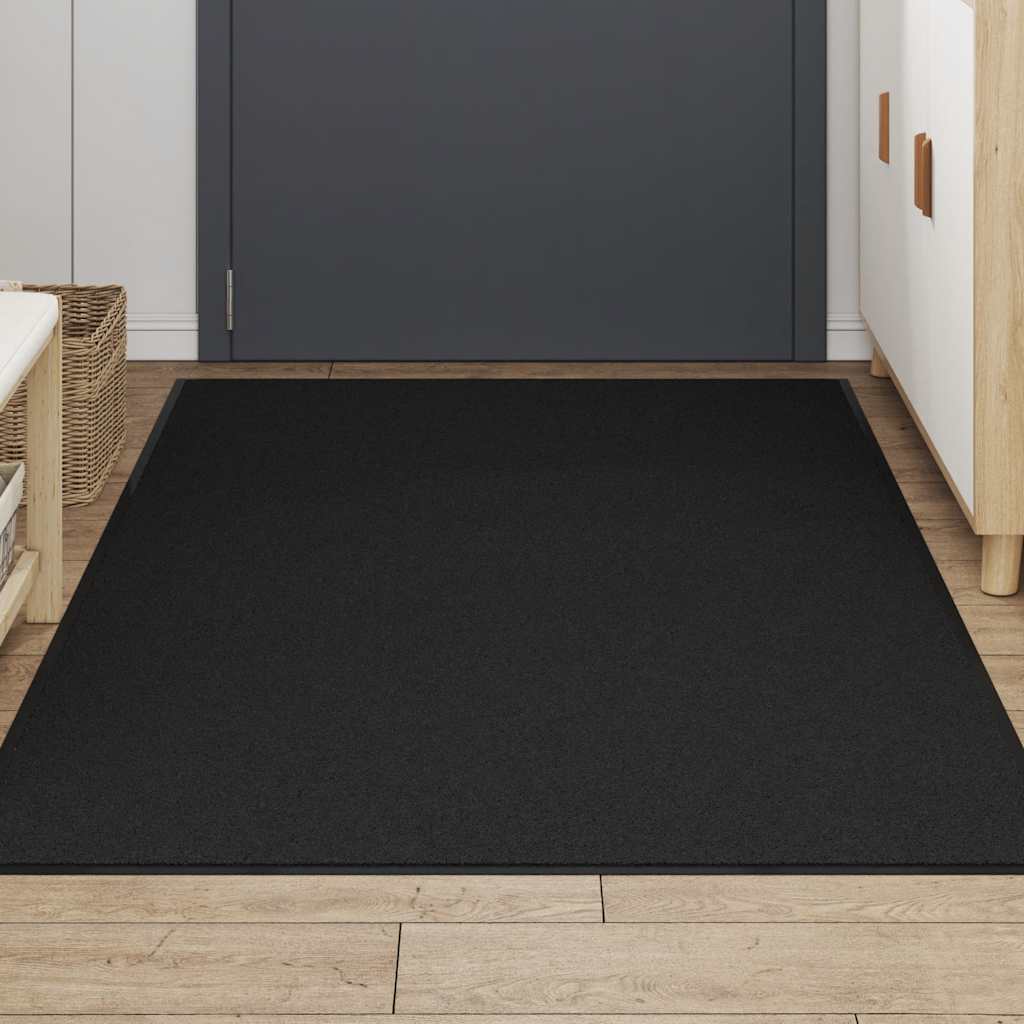 Vidaxx Fußmatte 115x200 cm schwarz