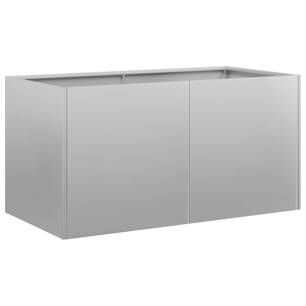 Vidaxx Pflanzgefäß 80x40x40 cm aus verzinktem Stahl