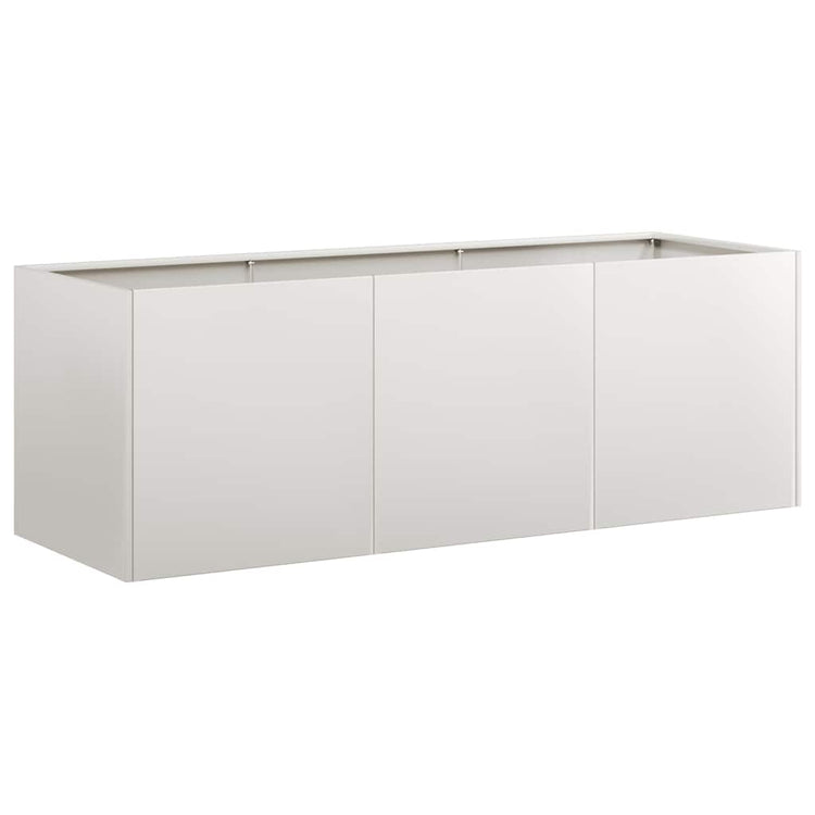 Vidaxx Pflanzgefäß 120x40x40 cm Edelstahl