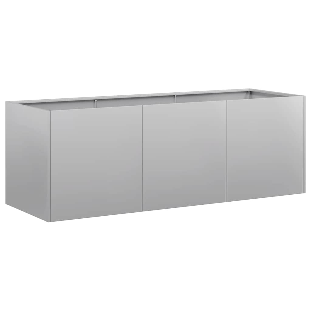 Vidaxx Pflanzgefäß 120x40x40 cm aus verzinktem Stahl