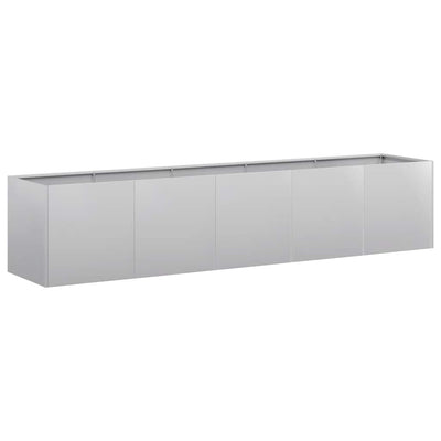 Vidaxx Pflanzgefäß 200x40x40 cm aus verzinktem Stahl