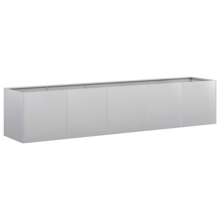 Vidaxx Pflanzgefäß 200x40x40 cm aus verzinktem Stahl