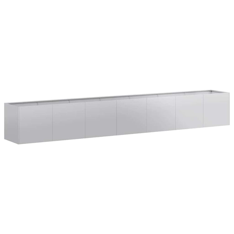 Vidaxx Pflanzgefäß 280x40x40 cm aus verzinktem Stahl