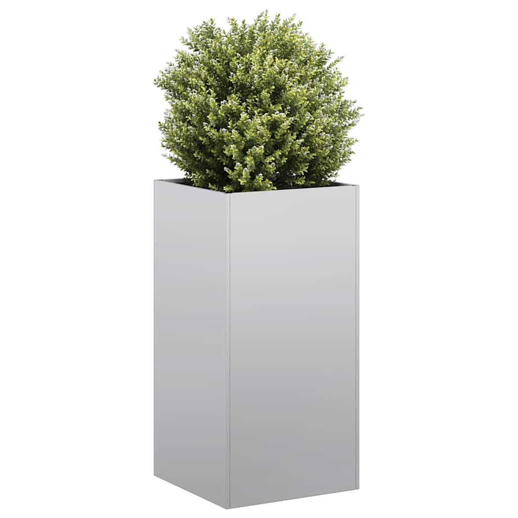 Vidaxx Pflanzgefäß 40x40x80 cm aus verzinktem Stahl