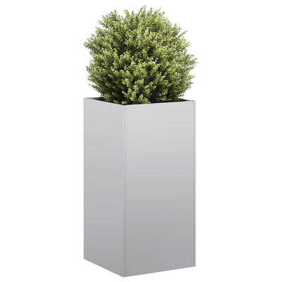 Vidaxx Pflanzgefäß 40x40x80 cm aus verzinktem Stahl