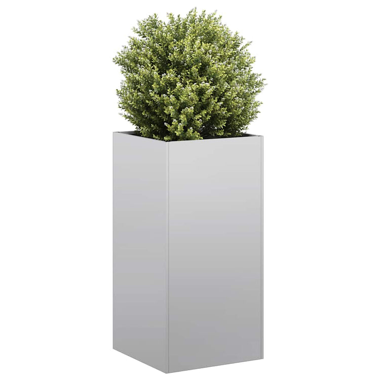 Vidaxx Pflanzgefäß 40x40x80 cm aus verzinktem Stahl