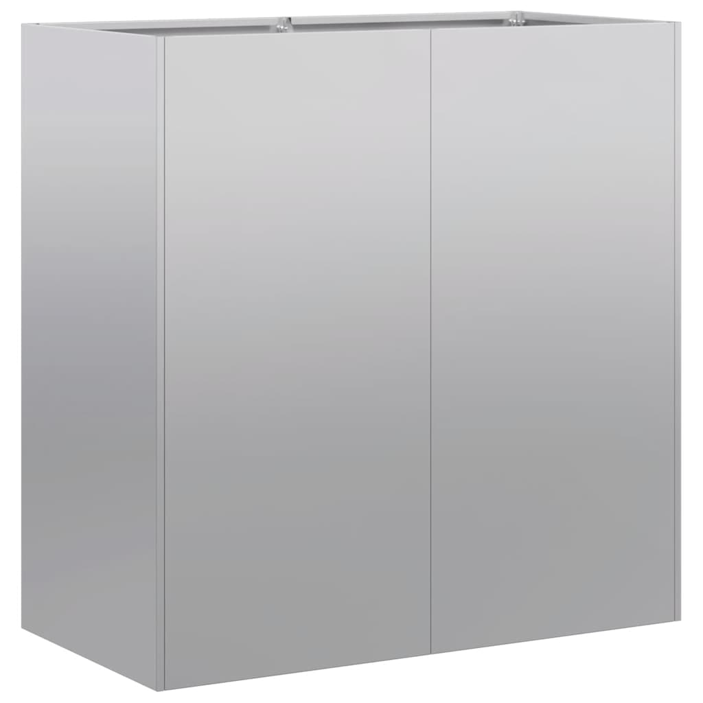 Vidaxx Pflanzgefäß 80x40x80 cm aus verzinktem Stahl