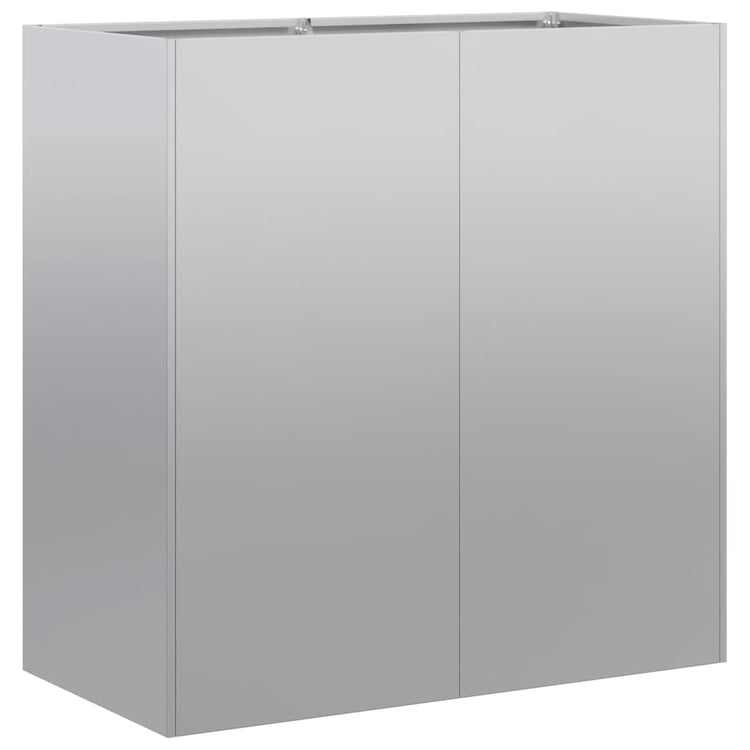 Vidaxx Pflanzgefäß 80x40x80 cm aus verzinktem Stahl