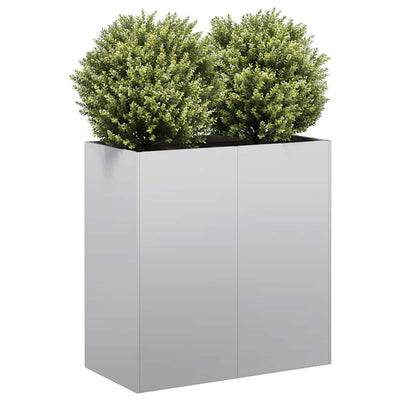 Vidaxx Pflanzgefäß 80x40x80 cm aus verzinktem Stahl