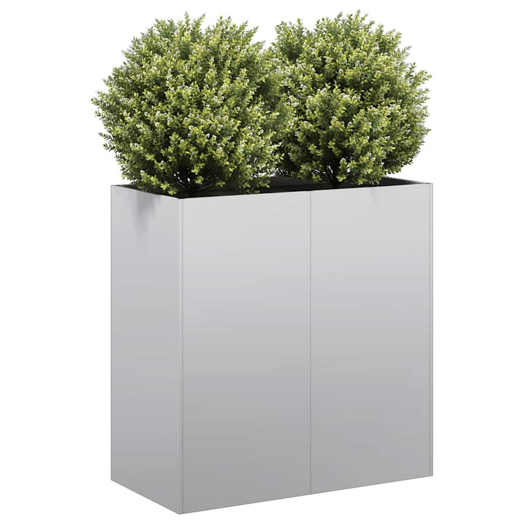 Vidaxx Pflanzgefäß 80x40x80 cm aus verzinktem Stahl