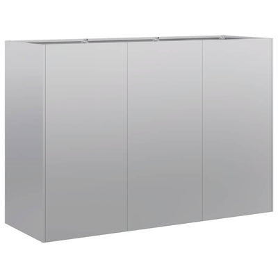 Vidaxx Pflanzgefäß 120x40x80 cm aus verzinktem Stahl