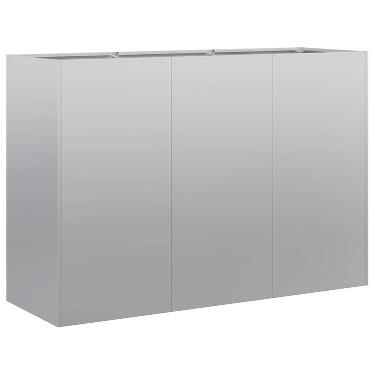 Vidaxx Pflanzgefäß 120x40x80 cm aus verzinktem Stahl