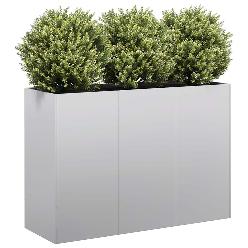 Vidaxx Pflanzgefäß 120x40x80 cm aus verzinktem Stahl