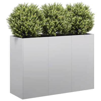 Vidaxx Pflanzgefäß 120x40x80 cm aus verzinktem Stahl