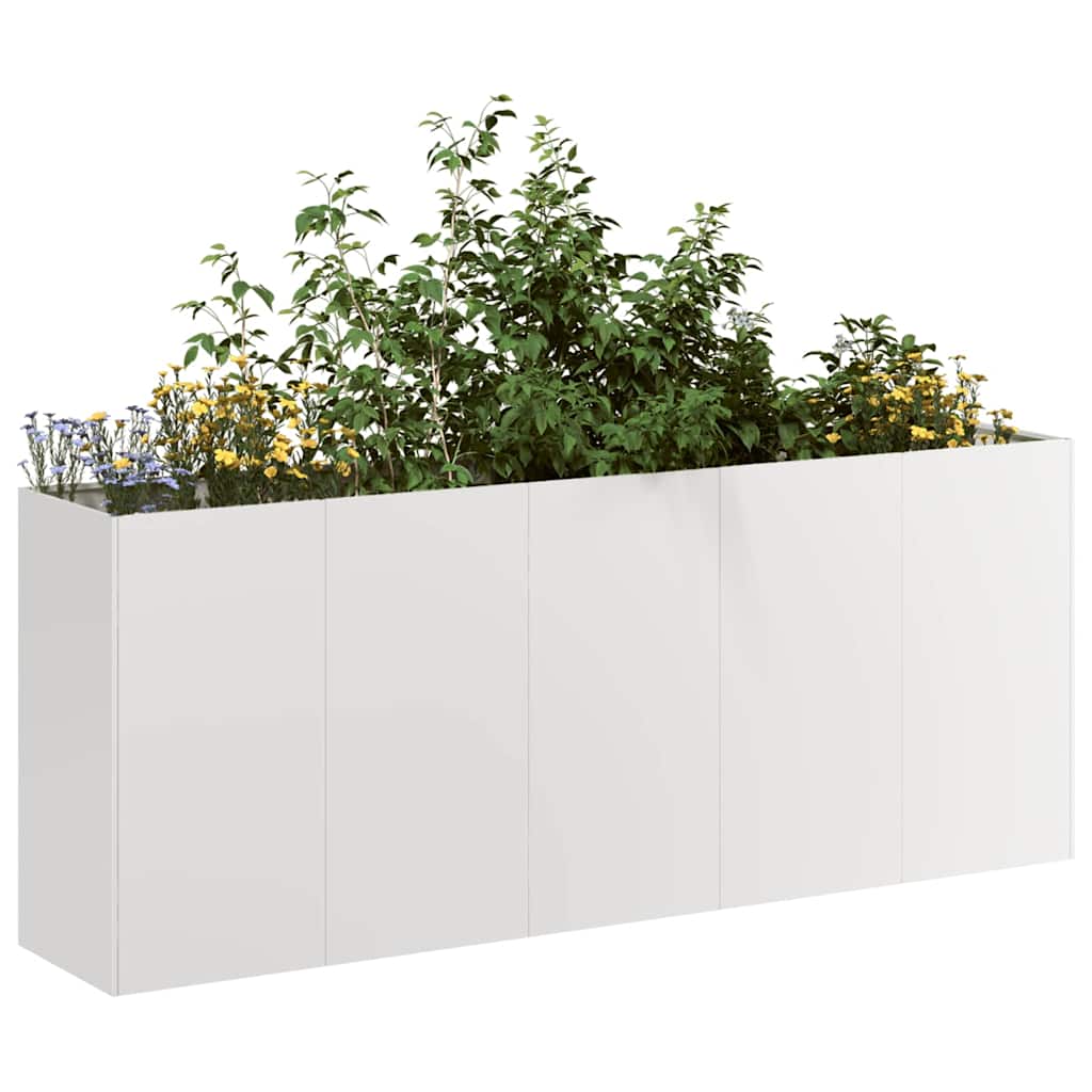 Vidaxx Pflanzgefäß 200x40x80 cm Edelstahl
