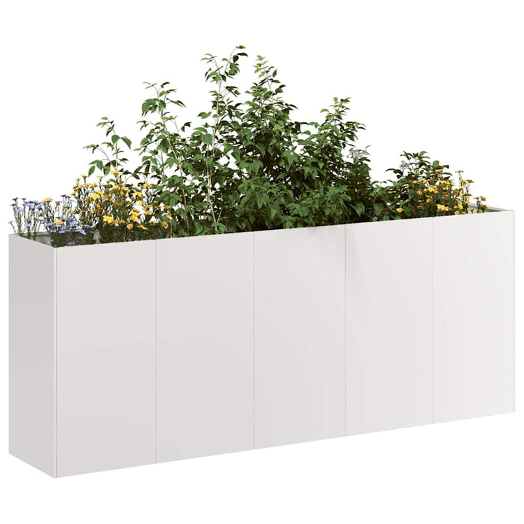 Vidaxx Pflanzgefäß 200x40x80 cm Edelstahl