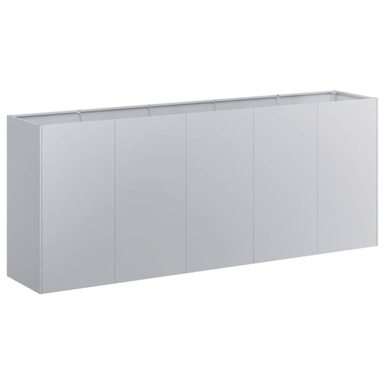 Vidaxx Pflanzgefäß 200x40x80 cm aus verzinktem Stahl